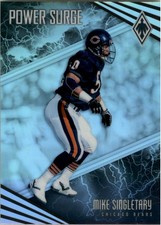 2017 Panini Phoenix Power Surge #8 Mike Singletary - FB