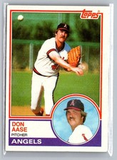 1983 Topps #599 Don Aase