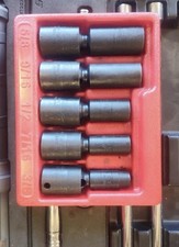 Snap On Impact Swivel Socket Set Standard Snap On Impact Swivel Socket Set Standard