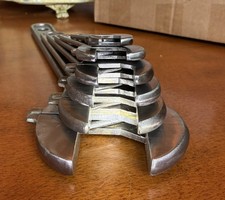 Craftsman Adjustable Wrench Set. 4 6 8 10 12 16 Circle Y. 1950s Craftsman Adjustable Wrench Set. 4 6 8 10 12 16 Circle Y. 1950s