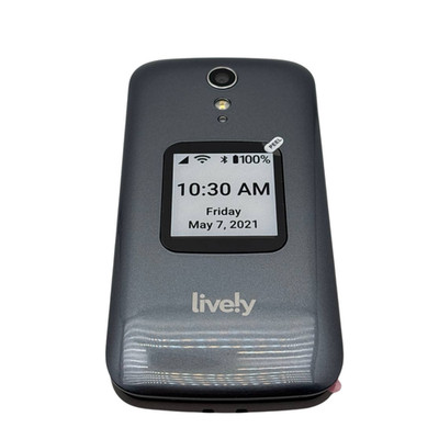 Alcatel Jitterbug Flip 2 Lively Locked Phone 4G 16GB Big Buttons for Seniors
