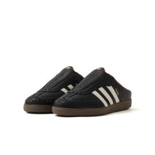 adidas Originals VegNonVeg SAMBA MULE HQ4921 Core Black Off White Gum5