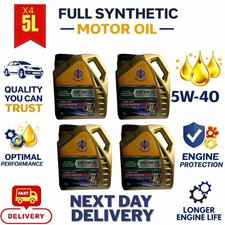 x4 5W-40Engine Oil 5L Stanley Full Synthetic Motor Oil Low SAPS ACEA C3 4.45 per litre
