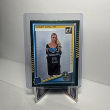 2025 Panini Donruss WNBA Hailey Van Lith Green Shimmer Rated Rookie #88