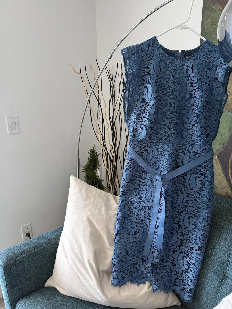 guess by marciano blue dress In Women's Dresses for sale Size:46 Short Jacket+40 Waist Adjust 36to42)(Height: 5 4 to5 7 )(Neck 17-18.5:XL)