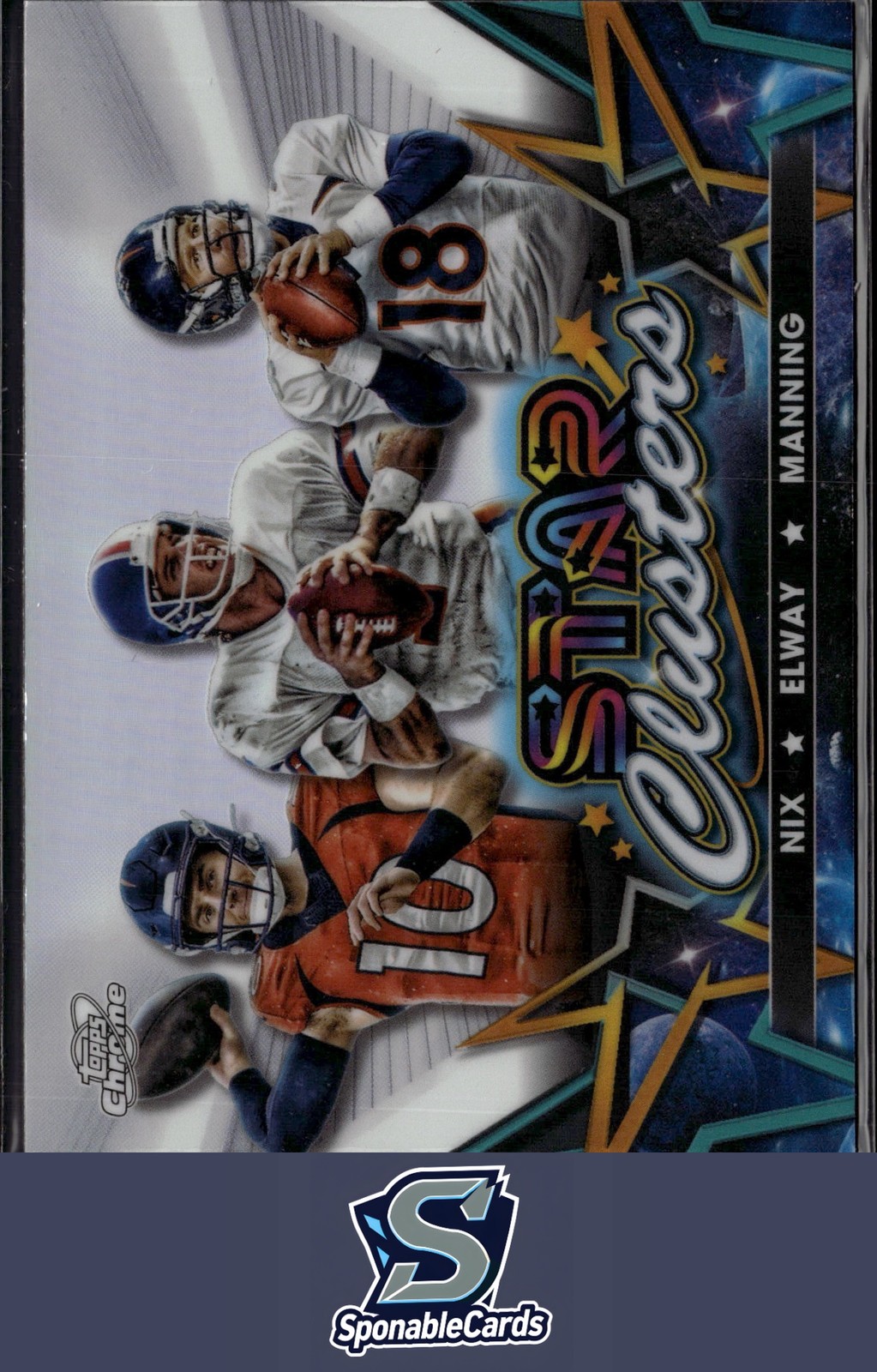 Bo Nix Panini Donruss Rookie Revolution #12 Cosmic