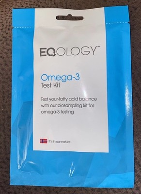 EQOLOGY Omega 3 Test Kit ratio Trockenbluttest Fettsäuren Labor Omega-3 Index