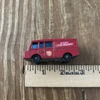 Vintage 1966 Matchbox Lesney No. 57c LAND ROVER FIRE TRUCK Kent Fire Brigade