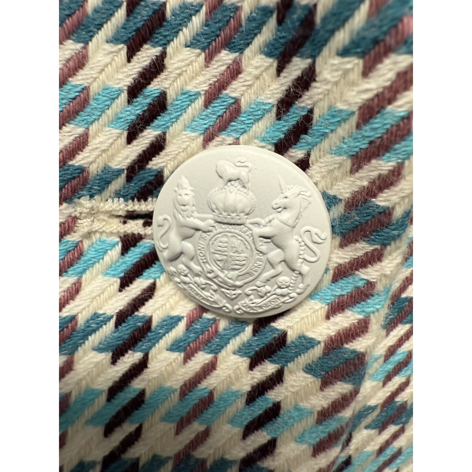 Veronica Beard Houndstooth Blazer Jacket Multi Co… - image 7