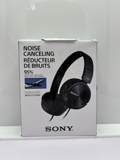 Sony MDR-ZX110NC Noise Canceling Headphones - Black - Open Box / Never Used
