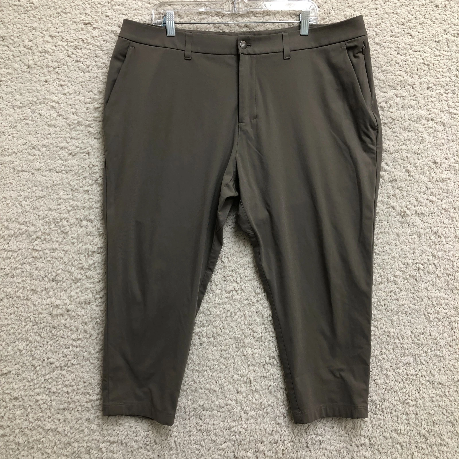 Lululemon Pants 40x23 Mens Brown ABC Jogger Classic Fit Chino Tapered Casual