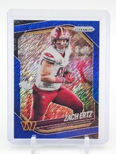 2025 PANINI PRIZM ZACH ERTZ BLUE WAVE #64 /35 COMMANDERS FOOTBALL Q5384