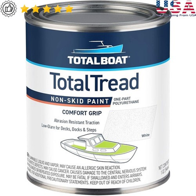 #ad Non Skid Deck Paint Durable Polyurethane High Traction Easy Application New $176.70