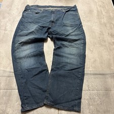 Levi's 559 Relaxed Straight Jeans Mens 42x30 Blue Excellent Stretch Denim