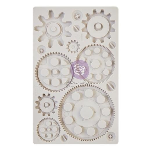 Prima Finnabair 5"" x 8"" Silicone Mould - Machine Parts