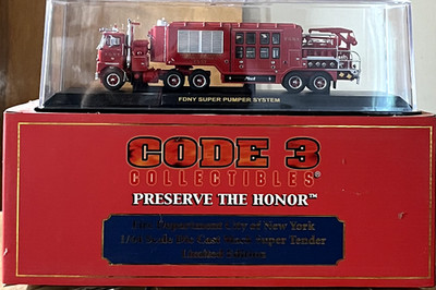 Philadelphia Code3 Model Code 3 Model #16014 FDNY Mack Super Pumper Collection (5 Engines ...