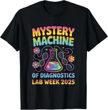 Lab Week 2025 Mystery Machine of Diagnostics T-Shirt