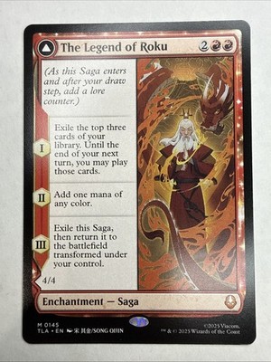 The Legend of Roku Avatar: The Last Airbender Regular NM