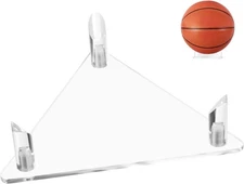 Acrylic Basketball Display Stand Holder Rack Storage for Sports Balls Football