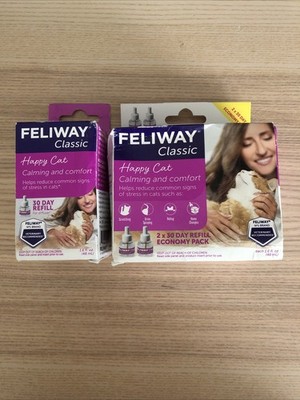 Feliway Classic Diffuser Refill 48 Ml Cat Constant Calming 3 Refills Exp 2028