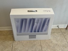 Genuine Apple iMac 24 M4 A3137 Purple EMPTY SHIPPING BOX ONLY, MWUV3LL/A
