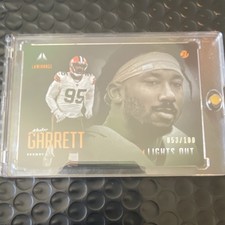 Panini 2021 Luminance Lights Out Myles Garrett #LO-18 Orange /100 Browns NFL
