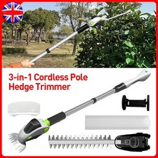 For Makita Cordless Hedge Tree Grass Trimmer Long Reach Pole Telescopic Cutter