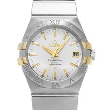 OMEGA Constellation Co-Axial 123.20.35.20.02.004 Silver Men Stainless #W2199 2