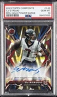 2023 TOPPS COMPOSITE RESURGENCE ROOKIE SIGNATURES CJ STROUD RC 8/50 PSA 10 AUTO