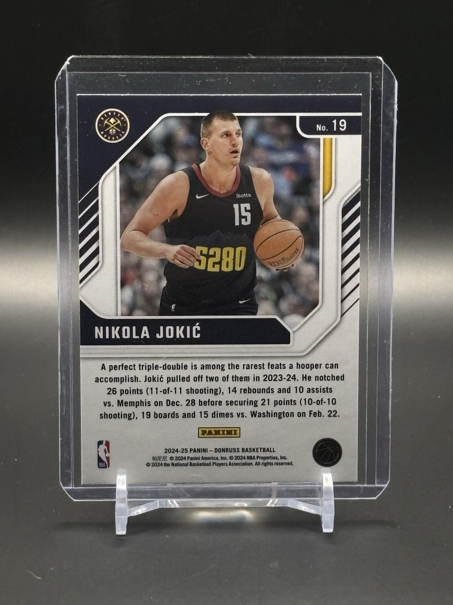 2024-25 Panini Donruss - Franchise Features Nikola Jokić #19