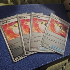 Ultra Ball 131/132 Me01: Mega Evolution Reverse Holo X4 Playset