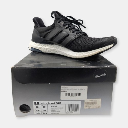 Adidas J&D UltraBoost 1 Trainers / UK 10 / Mens / Black - Picture 4 of 8