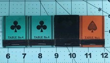 4 Vintage Ohio Match Co Bridge Score Matchboo...