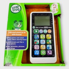 LeapFrog Chat  Count Emoji Phone Toy for Baby and Toddler Untested 