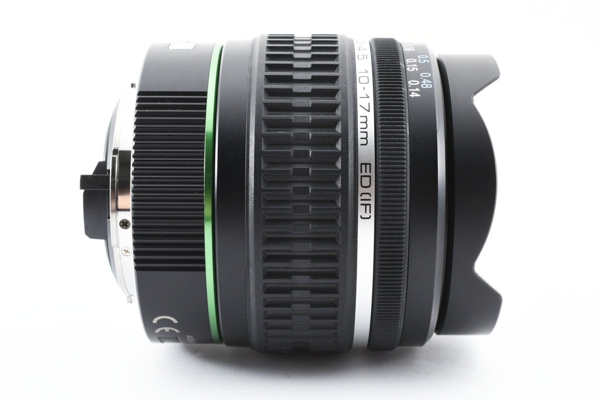 SMC PENTAX-DA FISH-EYE 10-17mm F/3.5-4.5 ED AF Lens Japan [Near