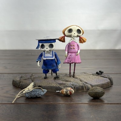 Tim Burton's The Corpse Bride Skeleton Girl & Boy Action Figure 2005 McFarlane