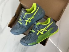 Asics Gel Resolution 9 Men's Fluorescent Green Low-top Tennis Shoes
