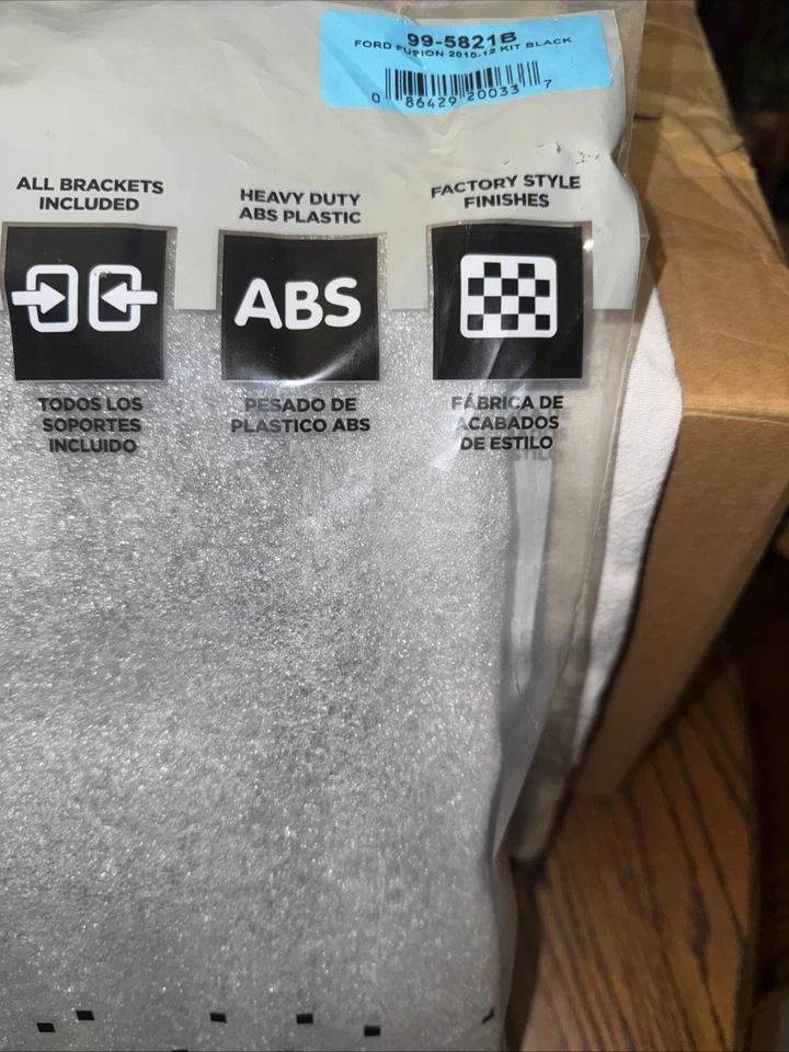 Metra 99-5821B Ford Fusion Kit Ford Fusion 10-Up I, DD, Black - Image 2 of 4