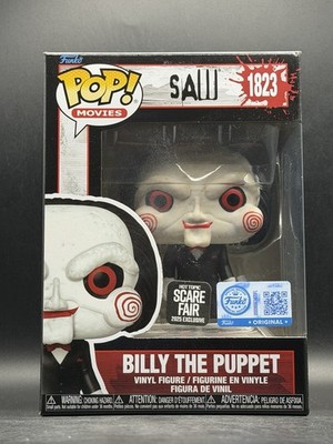Funko Pop Saw Billy the Puppet #1823 Hot Topic Scare Fair 2025 Mint + Protector