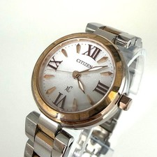CITIZEN xC Eco Drive E031-T014273 Women's Watch Two Tone Solar Analog Japan