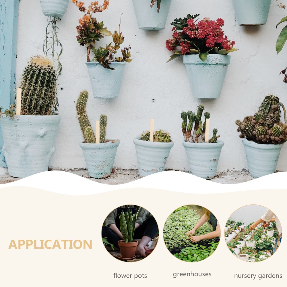 2 Count Garden Tag Label Vegetable Signs Supplies Tags Flower Markers