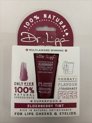 DR LIPP Superfood Elderberry Plant Pigment 100% Natural Moisturizing TINT 8ml
