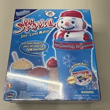 Mr. Snowman Sno-Cone Maker Frosty Bites 1990 Lanard Toys 4 Piece SEALED