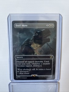 don't move mtg card Dont At the beginning of each players upkeep don't move mtg card Don't