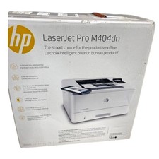 HP LaserJet Pro M404dn W1A53A Duplex Network Ethernet USB 40PPM Printer