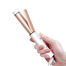 Mini Travel Curling Iron, European Iron Dual Voltage White