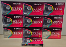 OVP EMTEC Basf Sound I 60 NEU/OVP Kassette Ta...