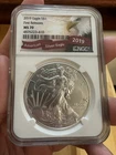2019 American Silver Eagle $1 - NGC MS70 FR - 1 oz .999 - Philadelphia
