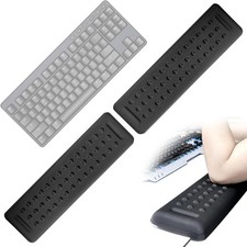 L-Shaped Desk Elbow Pad for Desk 2 Pack  Memory Foam Wrist Rest with Non-