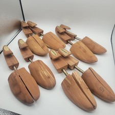 Nordstrom Lot 4 Pairs Size M Cedar Shoe Trees Rochester Split Toe Stretchers